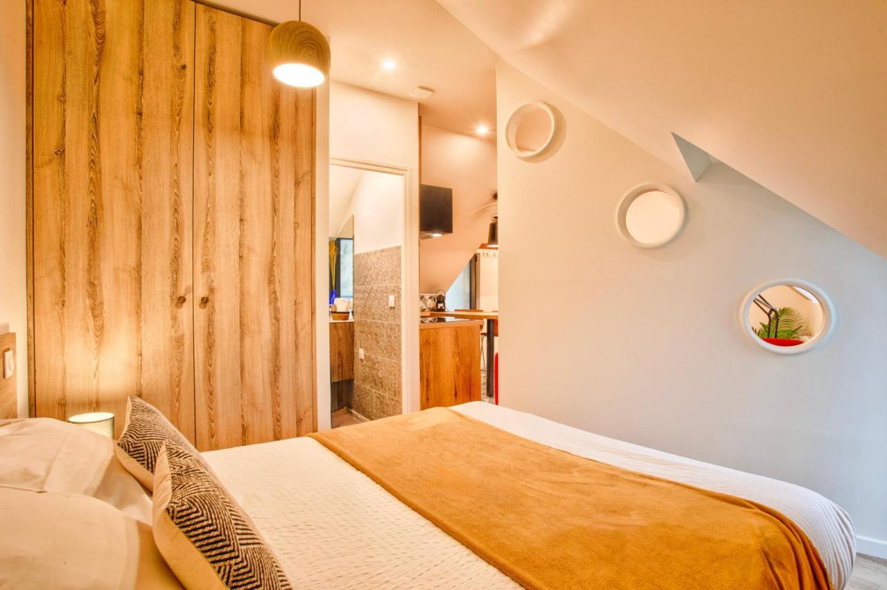 Nid Douillet A 30 Metres De La Grande Plage De Houlgate - Residence La Vague - Kültér fotó