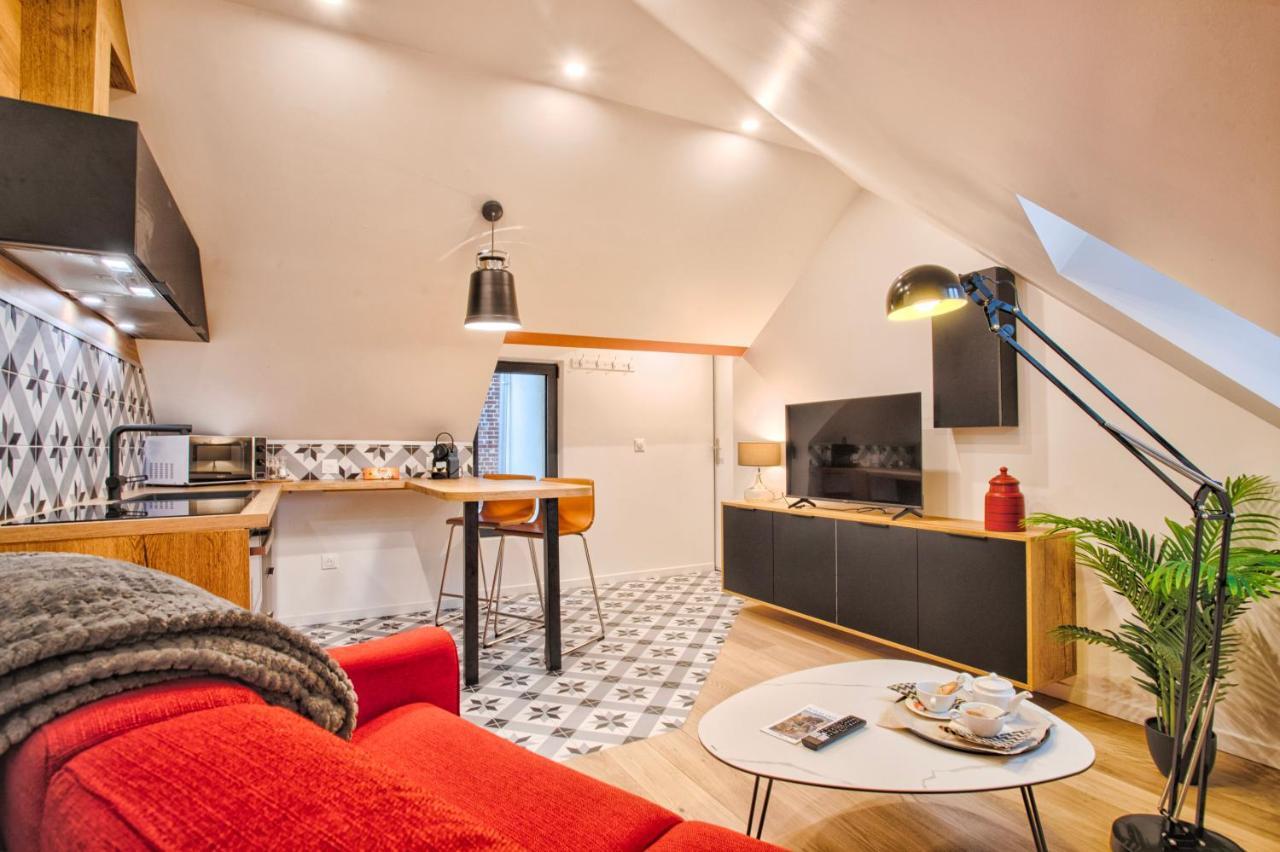 Nid Douillet A 30 Metres De La Grande Plage De Houlgate - Residence La Vague - Kültér fotó